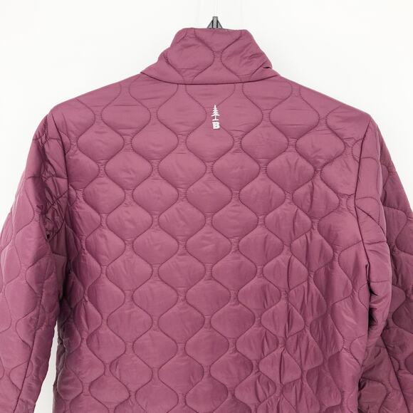 Bass Outdoors Womens Olympic Packable Insulated Jacket Medium Purple Zip Up NWT - Picture 5 of 10